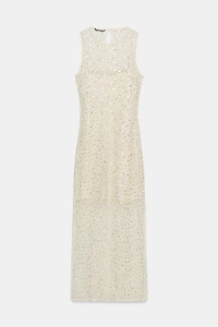 SEQUIN MIDI DRESS