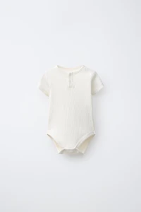 FIVE-PACK HENLEY NECK SHORT SLEEVE BODYSUITS