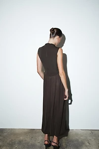ROBE LONGUE AVEC TULLE