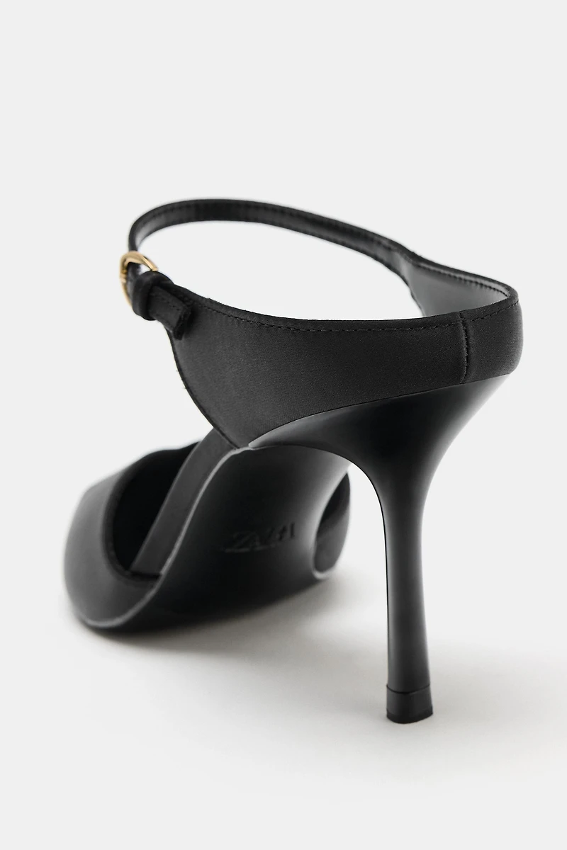 BUCKLE DETAIL HEELS