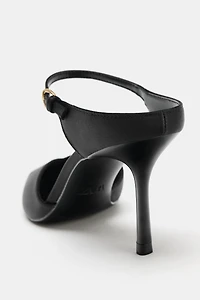 BUCKLE DETAIL HEELS