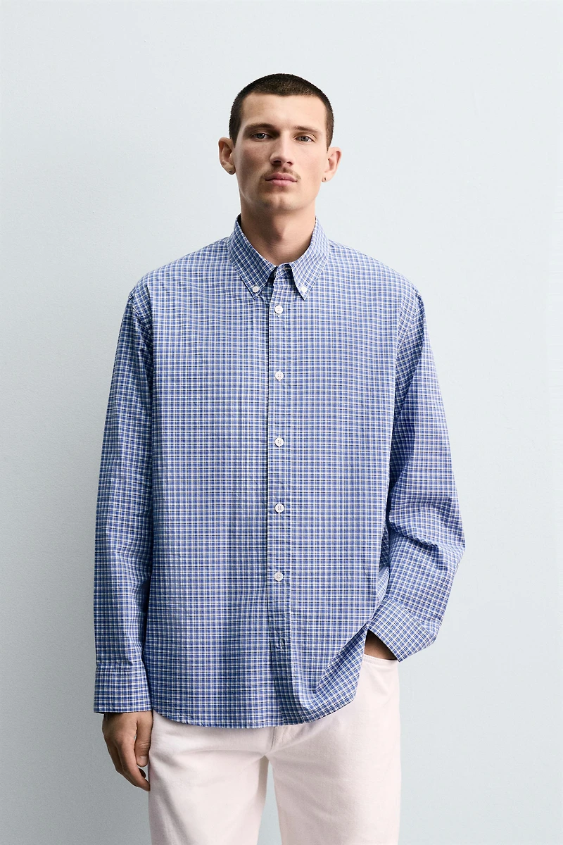 CHEMISE REGULAR FIT À CARREAUX