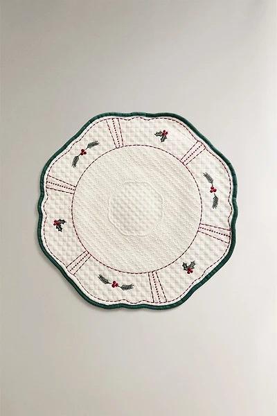 QUILTED CHRISTMAS PLACEMAT