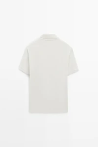 100% cotton short sleeve polo shirt