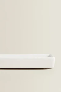 PORTE-SAVON SALLE DE BAIN FAÏENCE BLANCHE
