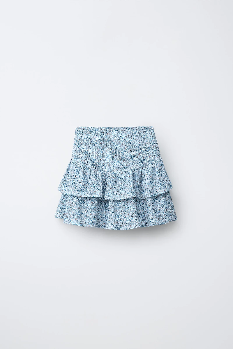 FLORAL SKORT