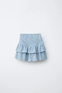 FLORAL SKORT