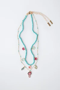 TWO-PACK OF VAIANA © DISNEY BEADED NECKLACES