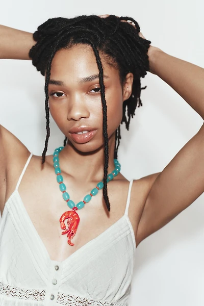 COLLIER FANTAISIE CREVETTE
