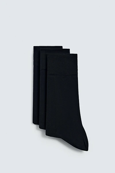 CHAUSSETTES MERCERISÉES LOT DE 3