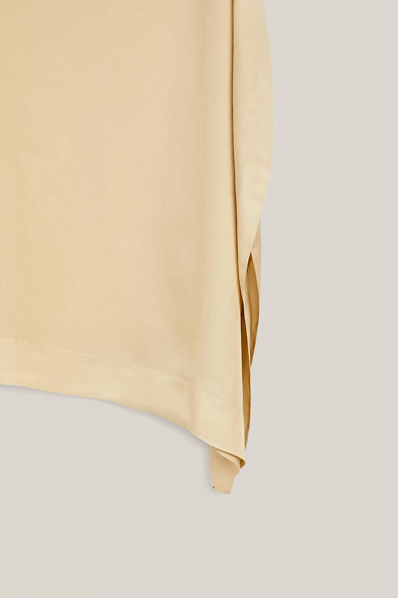 Flowing midi pareo skirt