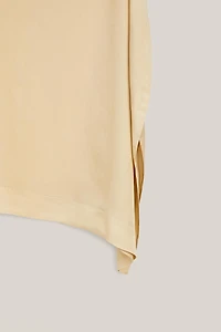 Flowing midi pareo skirt