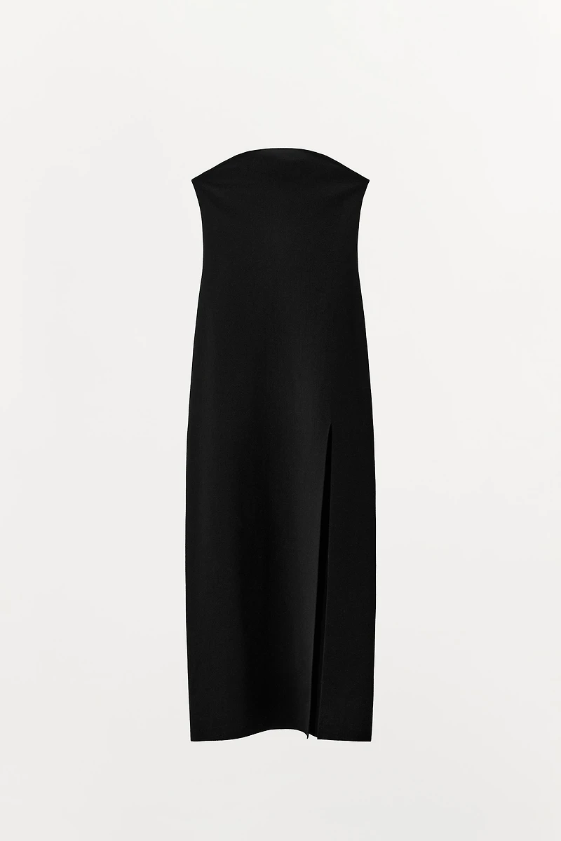 KNIT BANDEAU DRESS