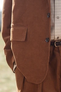 RELAXED FIT CORDUROY SUIT BLAZER LIMITED EDITION