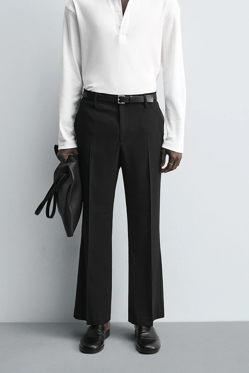 FLOWY FLARE FIT PANTS