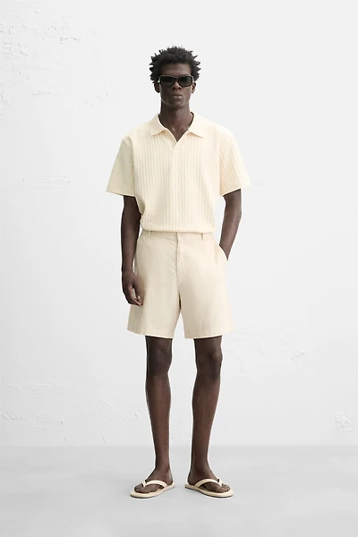 TEXTURED POLO