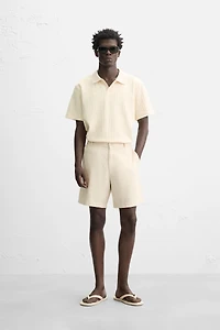 TEXTURED POLO