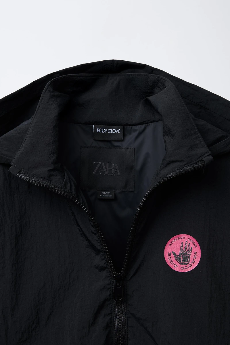 COUPE-VENT LÉGER COLOR BLOCK ZARA X BODY GLOVE ®