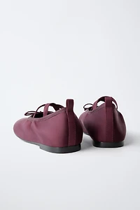 BOW BALLET FLATS