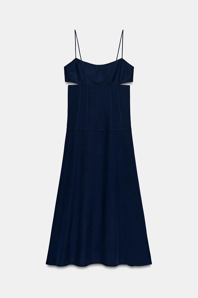dark blue zara dress One More In The Family Dark Blue Dress