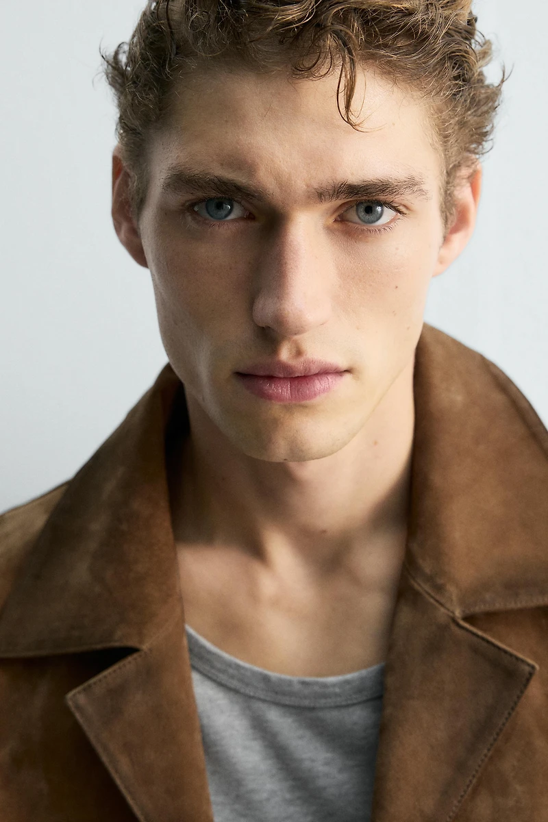 LIMITED EDITION SUEDE LEATHER JACKET