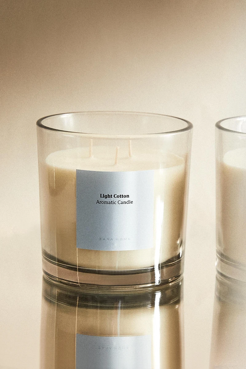 (620 G) LIGHT COTTON SCENTED CANDLE