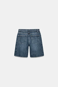 ZW COLLECTION RELAXED FIT MID-RISE DENIM SHORTS