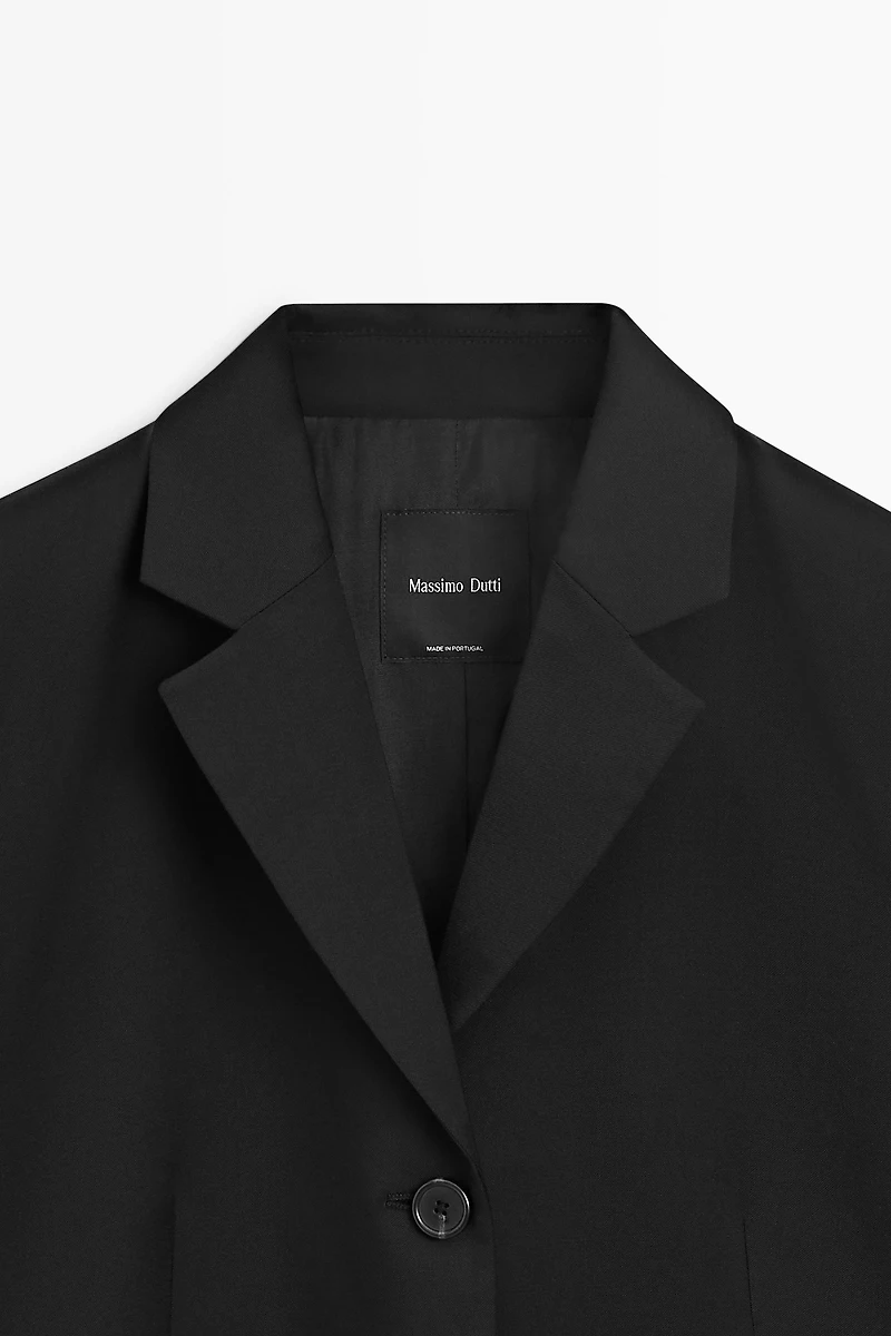 Blazer 100 % laine froide