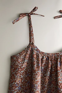 KIDS' FLORAL BEACH DRESS