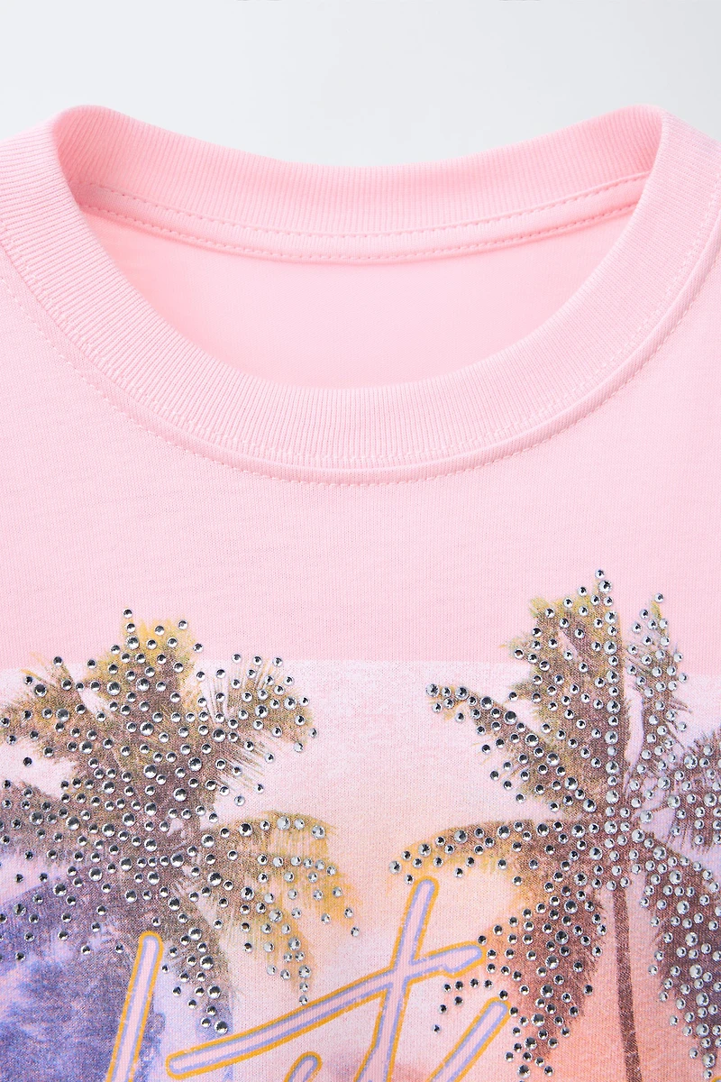 T-SHIRT FESTIVAL STRASS