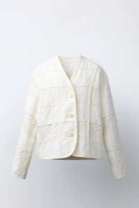 BLOUSON PATCHWORK