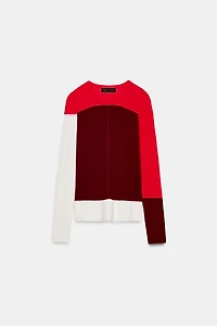 PULL EN MAILLE FINE AVEC LAINE