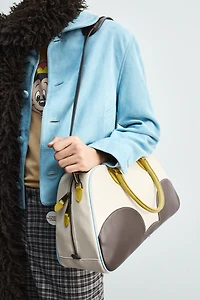 LEATHER CROSSBODY BAG HARRY LAMBERT FOR ZARA X DISNEY