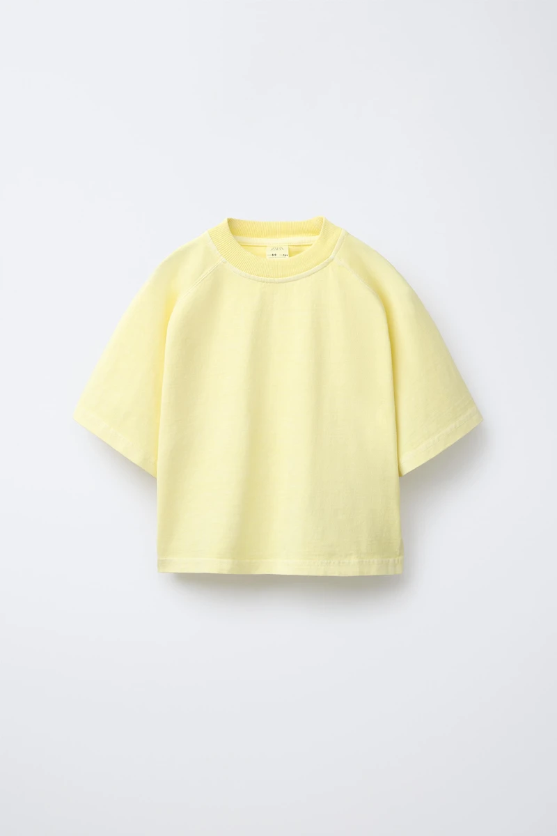 GARMENT DYE T-SHIRT AND BERMUDA SET