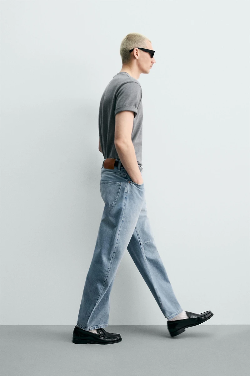 RELAXED BARREL FIT JEANS