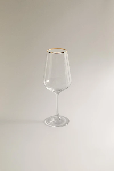 CHRISTMAS GLASS WITH LINES
