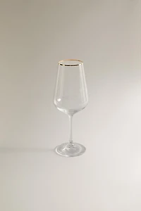 CHRISTMAS GLASS WITH LINES