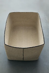 SQUARE BASKET WITH LINE