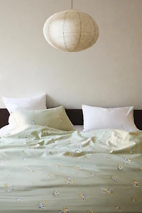 HOUSSE DE COUETTE SATIN FLEURS SAUVAGES