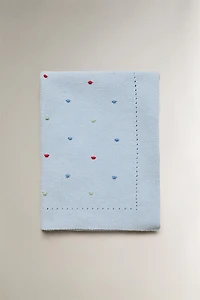 COUVERTURE ENFANT À POIS