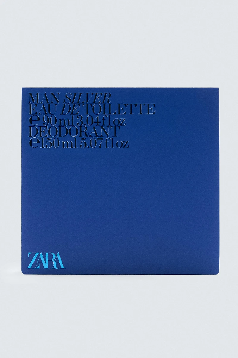 SILVER EDT 90 ML (3,04 FL. OZ) + DÉODORANT SPRAY EDC 150 ML (5,07 FL. OZ)