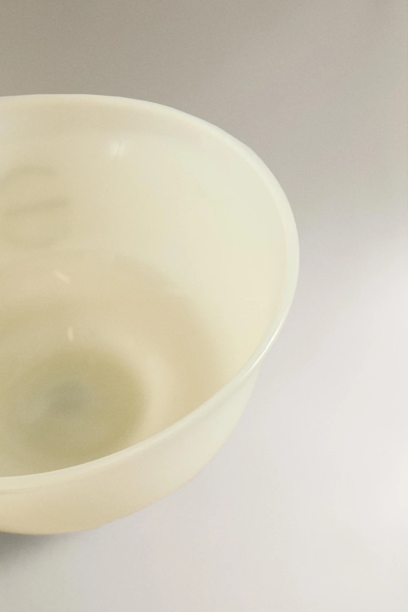 TRANSLUCENT BOROSILICATE GLASS BOWL