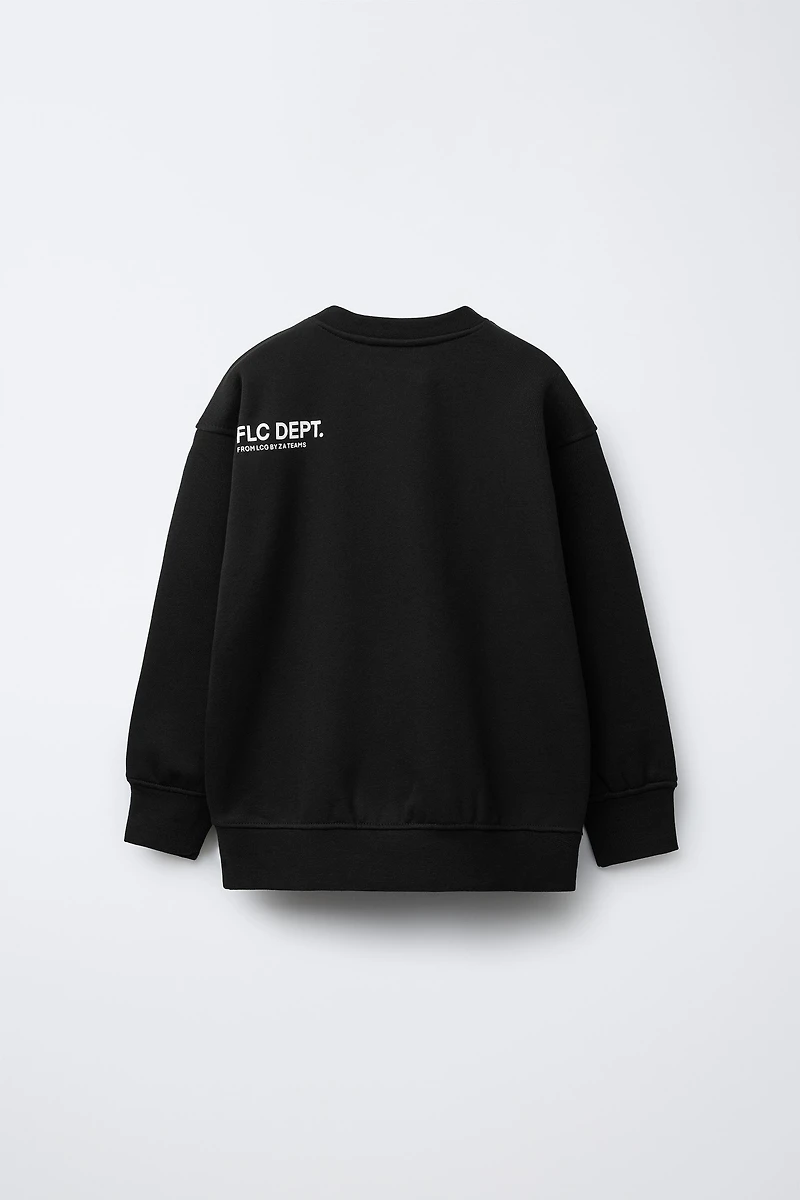 SWEAT BASIQUE À INSCRIPTION