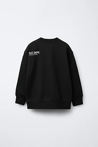 SWEAT BASIQUE À INSCRIPTION