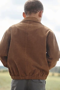 BLOUSON BOMBER EN CORDUROY ÉDITION LIMITÉE