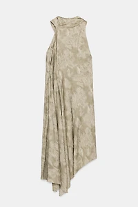 ZW COLLECTION ASYMMETRIC JACQUARD TOP