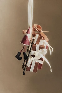 CHRISTMAS TREE SANTA CLAUS ORNAMENTS CHRISTMAS