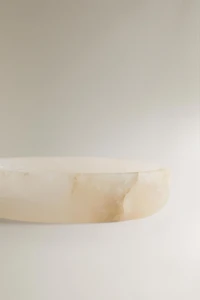 ALABASTER BATHROOM SOAP DISH