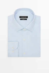 Slim fit 100% cotton Oxford shirt