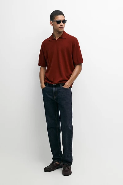 Tapered fit jeans